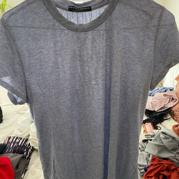 Brandy Melville striped tshirt - Picture 2 of 2